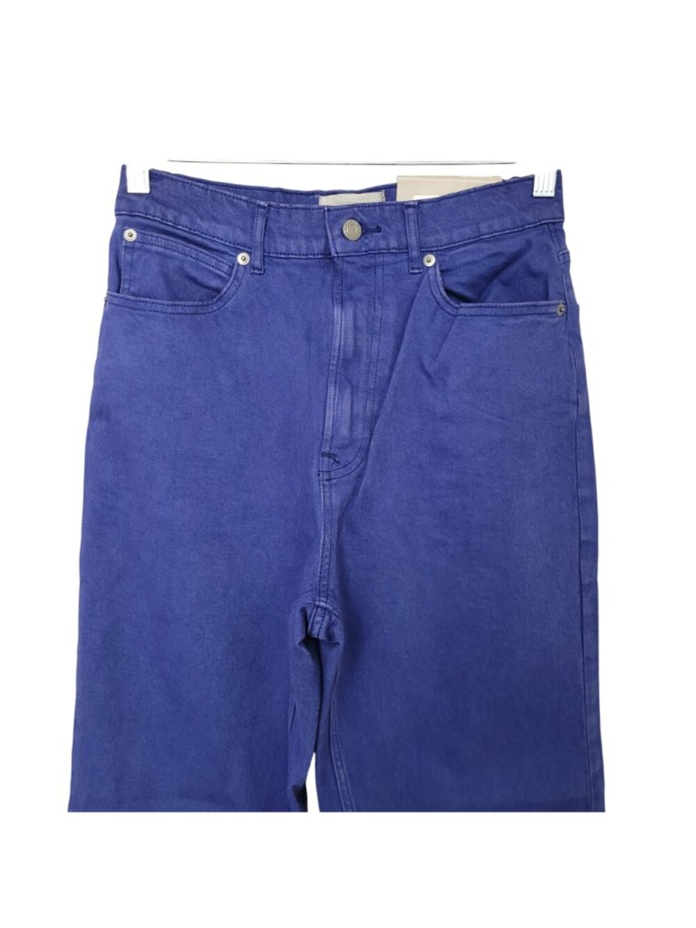 Everlane The Way High Jean Womens Size 28T Blue Straight Leg Organic Cotton - Picture 3 of 8
